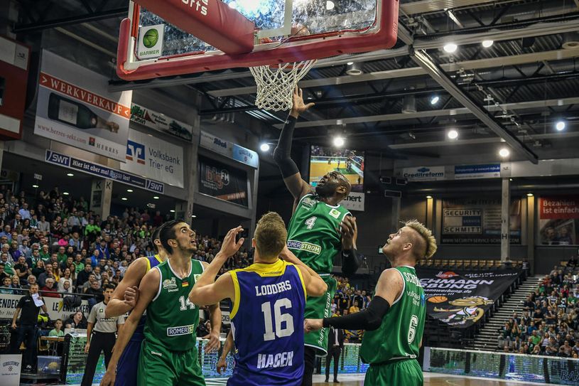 Jermaine Bucknor beim Spiel gegen Hagen. Foto: Photogroove