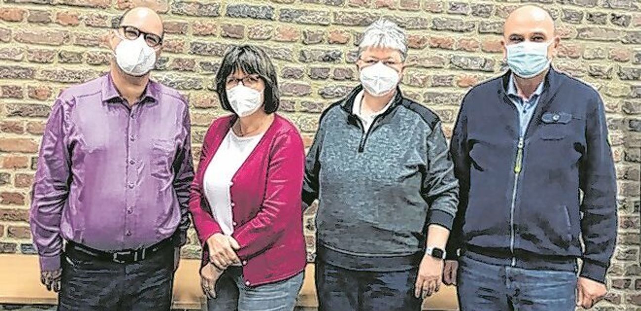 V.l.: F. Maciolok, DigiBo, I. Neubusch, Gemeindeschwester plus, E. Hohls, Digibo, W. Borschbach, Digibo.