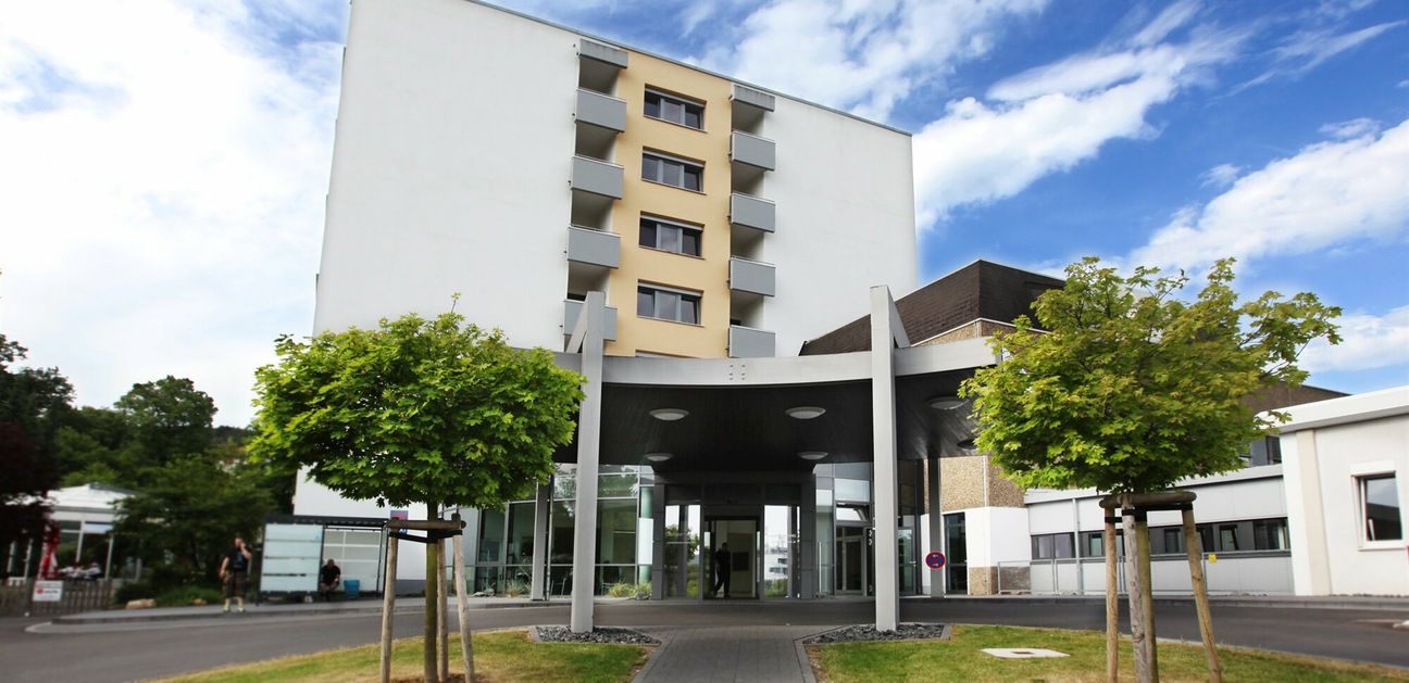 Das Krankenhaus Maria Hilf.