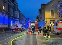 Kellerbrand in der Viktoriastraße