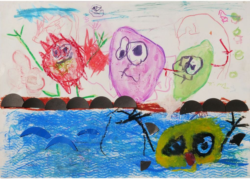 Siegerbild von Elina Emini (ester Platz, Levana-Schule).