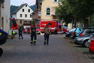 Unklare Situation in Meisenheim. Foto: Schmitt