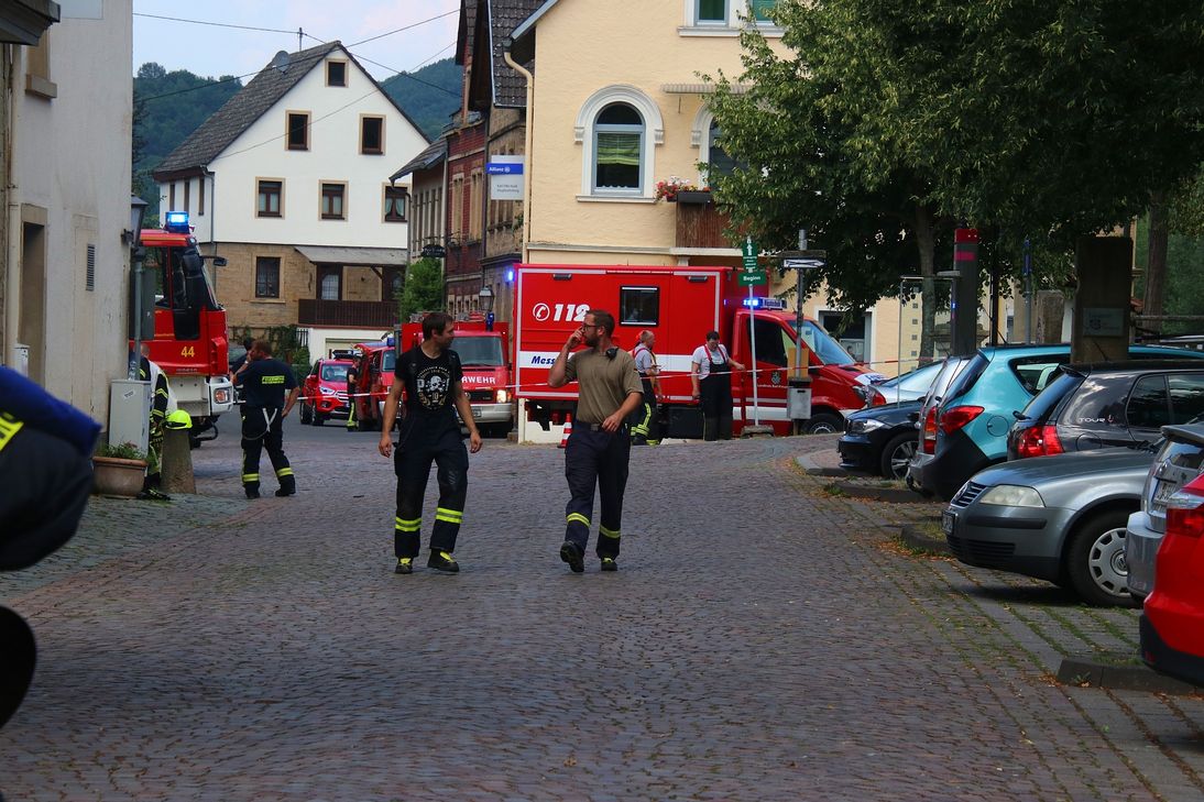 Unklare Situation in Meisenheim. Foto: Schmitt