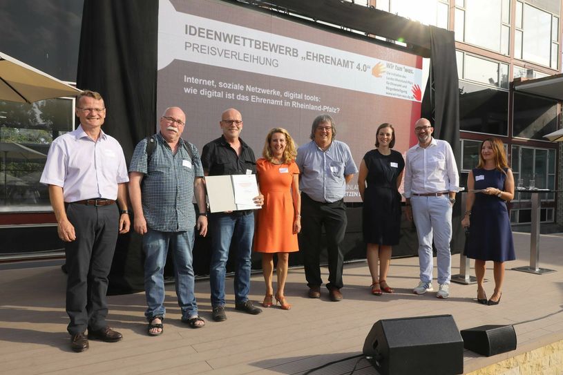 Preisverleihung beim Digitalforum in Ludwigshafen. Foto:  Pressestelle Stk