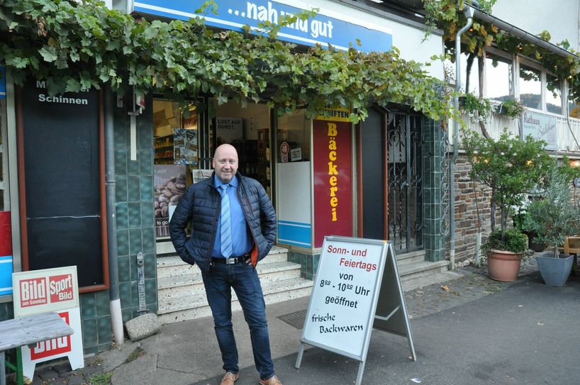Helmut Brück, 1. Beigeordneter von Ediger-Eller, hofft, dass die Tage der Nahversorgung in der Moselgemeinde nicht gezählt sind und sich ein Betreiber für den kleinen Markt findet.