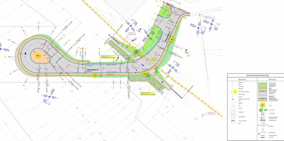 Das Planungsgelände befindet sich im Osten der Stadt Mayen.
