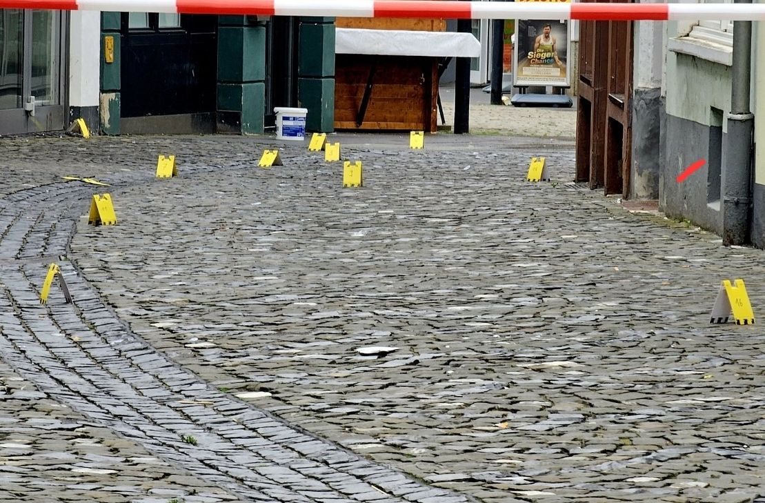 Tatort Säubrennerkirmes: Hier verlor der 28-jährige Michael Ovsjannikov sein Leben.