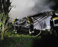 Feuerwehreinsatz in Bretzenheim.