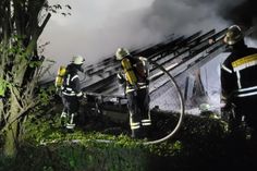 Feuerwehreinsatz in Bretzenheim.