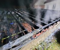 Feuerwehreinsatz in Bretzenheim.