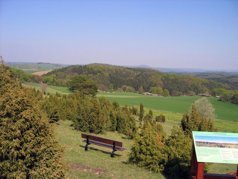 Blick vom Kalvarienberg.