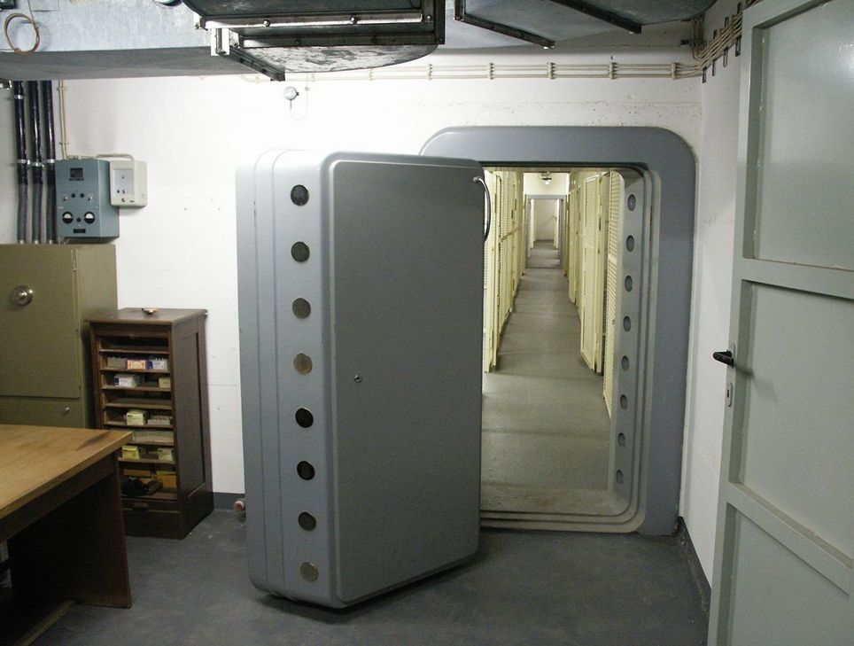 Hier lagerte die Bundesbank 30 Milliarden DM.