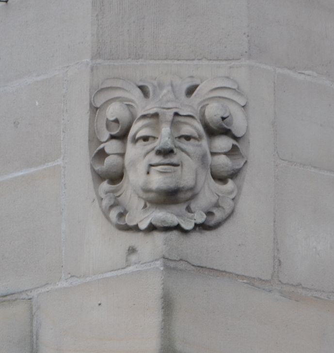 Wo befindet sich dieses Gesicht?