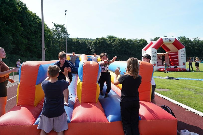 Impressionen vom integrativen Sportfest in Prüm.