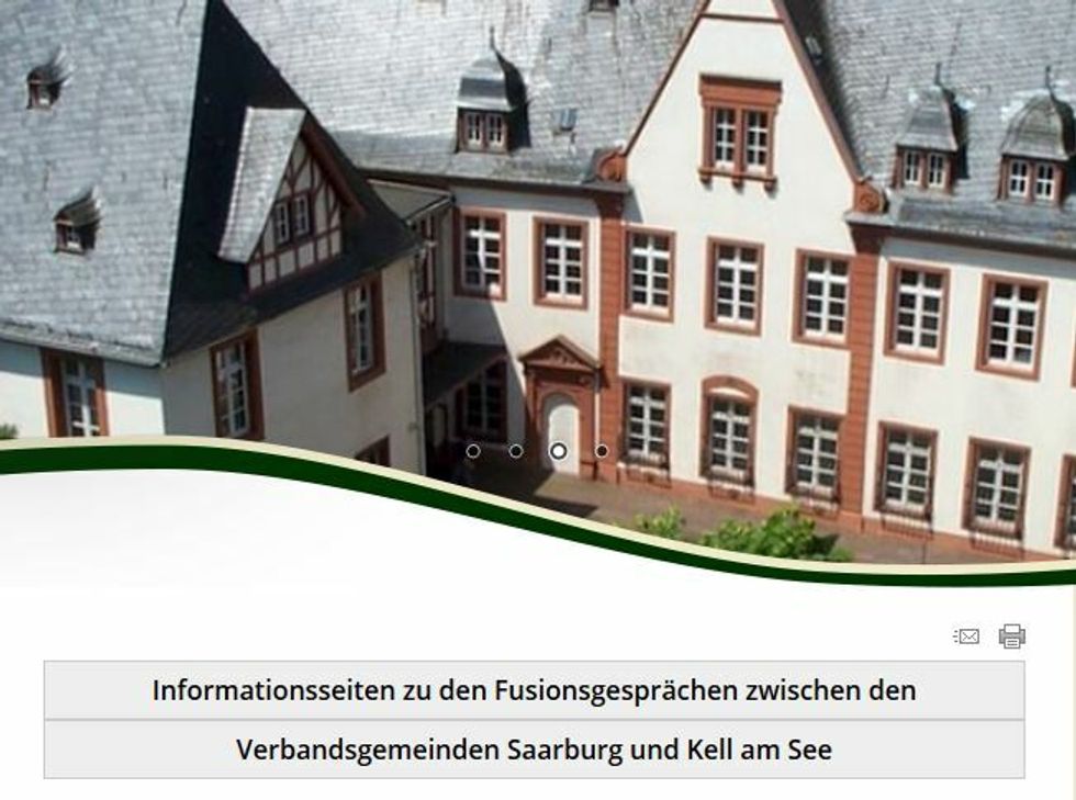 Die VG Kell am See und Saarburg haben bereits eine gemeinsame Internetseite. Foto: FF