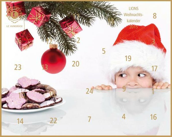 Der Adventskalender des Lions-Club Monschau birgt 164 Gewinnchancen - der Erlös geht an soziale und schulische Projekte. Foto: Albert
