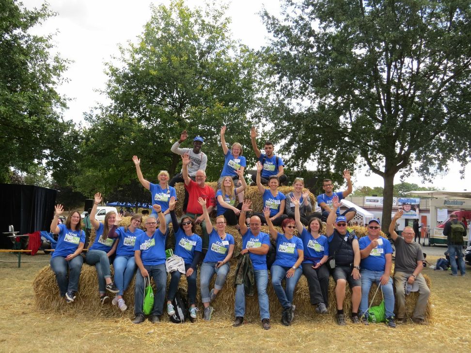 Ohne sie »läuft« nichts – die Helfer bei Max-Buddels-Fun-Lauf.  Für  den 25. August suchen sie noch Verstärkung. Foto: Kreisstadt Euskirchen
