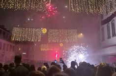 Silvester im letzten Jahr (2024). Blick Richtung Porta Nigra.