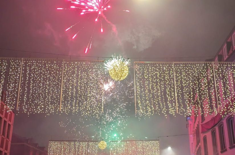 Blick Richtung Porta von der Simeonstraße