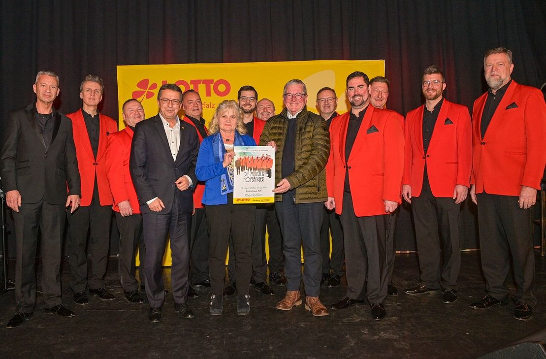 Zum Konzert der Mainzer Hofsänger im KIR in Rheinböllen laden die Veranstalter um den Konzert-Organisator Hans-Josef Bracht herzlich ein.