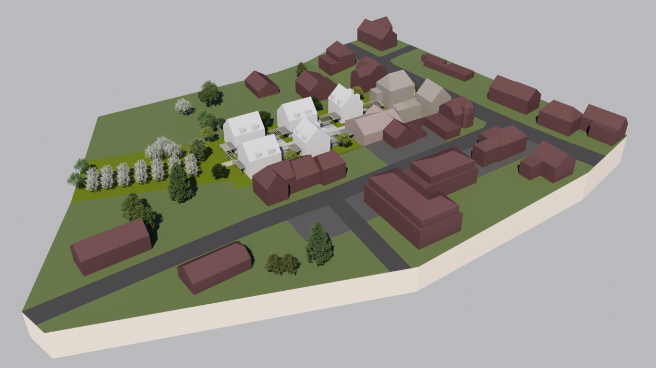 Das Projekt "Wohnen Opp der Lupp" in Irrel.