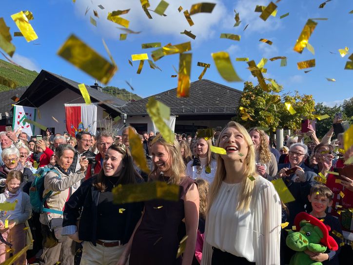 Großer Empfang  am Sonntag in Ediger-Eller: Der Moselort feiert die neue Deutsche Weinkönigin Anna Zenz.