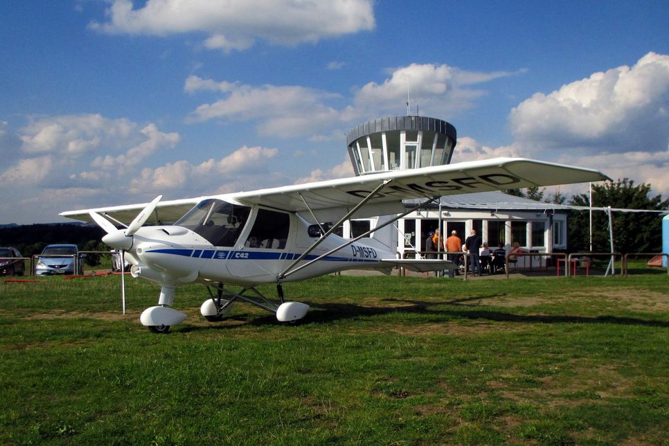 Das neue Ultraleicht-Flugzeug des Vereins hat rd. 60.000 Euro gekostet. Foto: S. Feuster