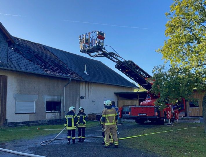 Am Freitagmorgen, 7. Oktober, brannte es in einer Schreinerei in Bell.