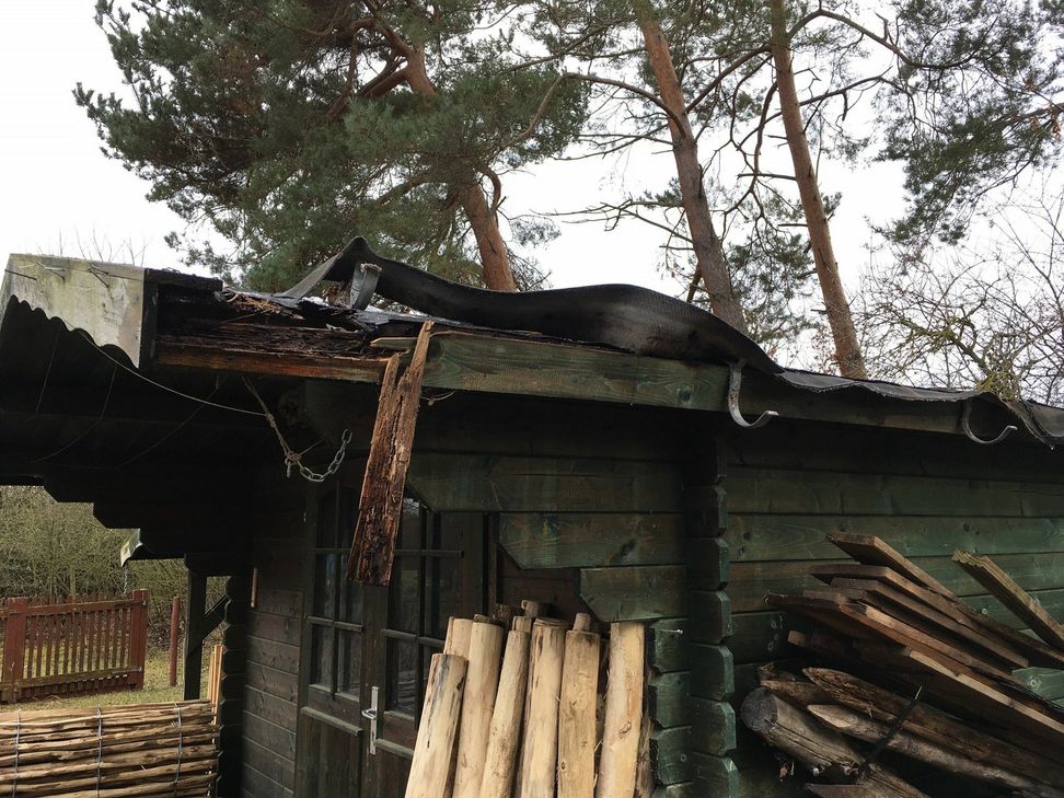 Zerstörungen am Teichmannhaus. Foto: Stadt Bad Münstereifel