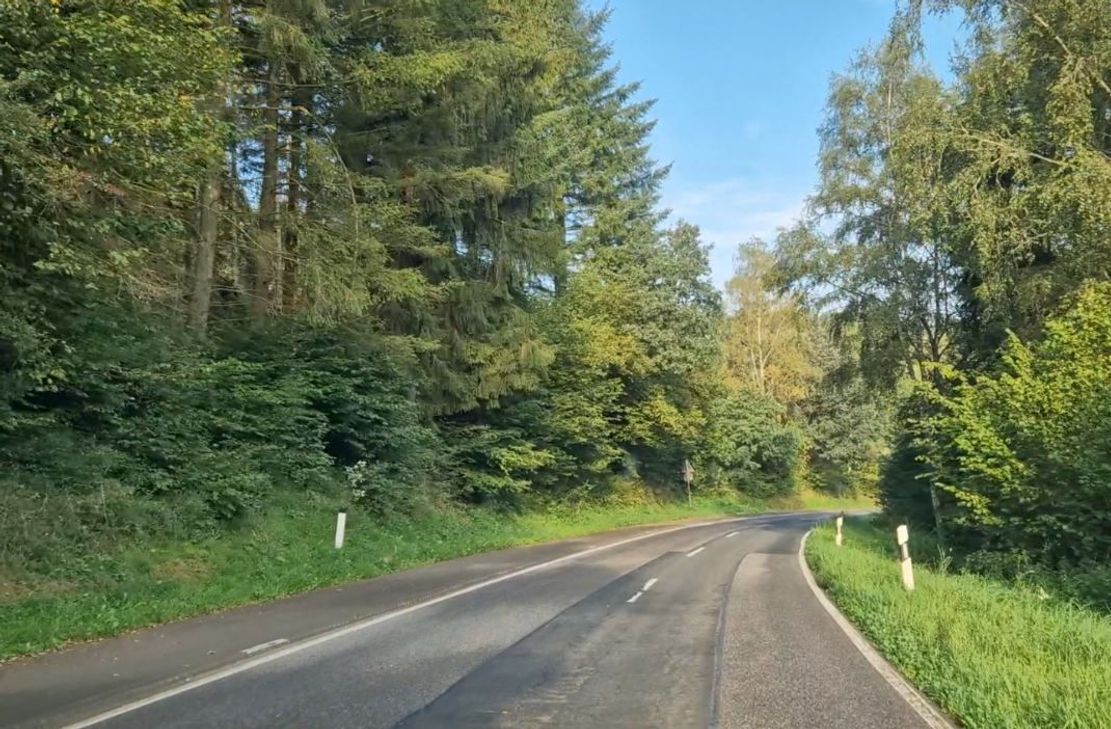 Die K 75 zwischen Hellenthal und Büschem wird gesperrt.