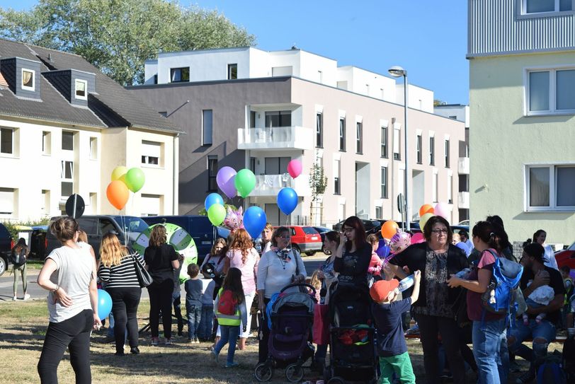 Im Erftquartier wurden und werden noch weitere hochmoderne Wohnungen gebaut. Foto: Breuer