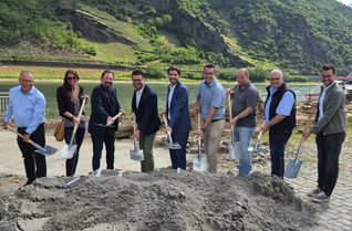 Mit dem offiziellen Spatenstich startet das größte Stadtentwicklungsprojekt seit Jahrzehnten in Oberwesel durch.