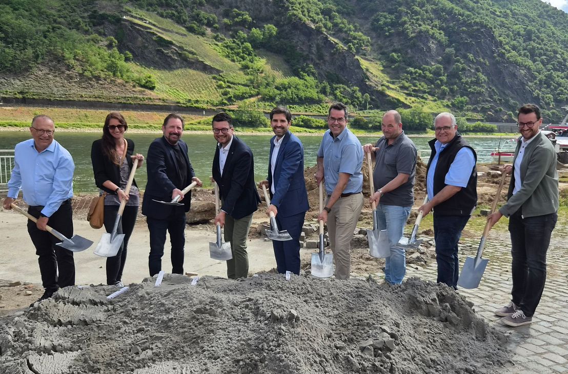 Mit dem offiziellen Spatenstich startet das größte Stadtentwicklungsprojekt seit Jahrzehnten in Oberwesel durch.
