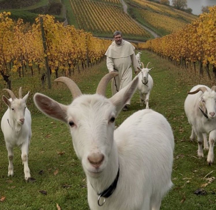 Glaube, Natur, Nähe: Mit seinen Ziegen entwickelt Pater Albert neue Ideen für Kirche und Gemeinschaft.
