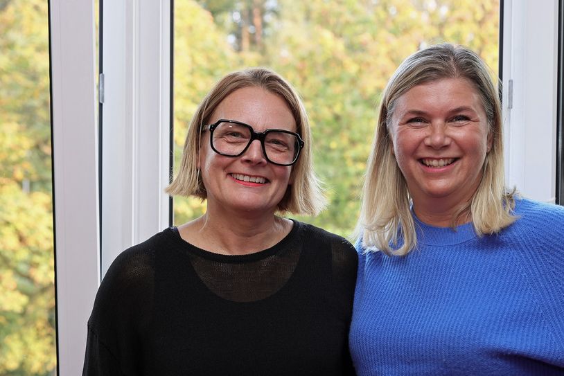 Ines Weber (l.) mit Anke Sodermanns-Walla.