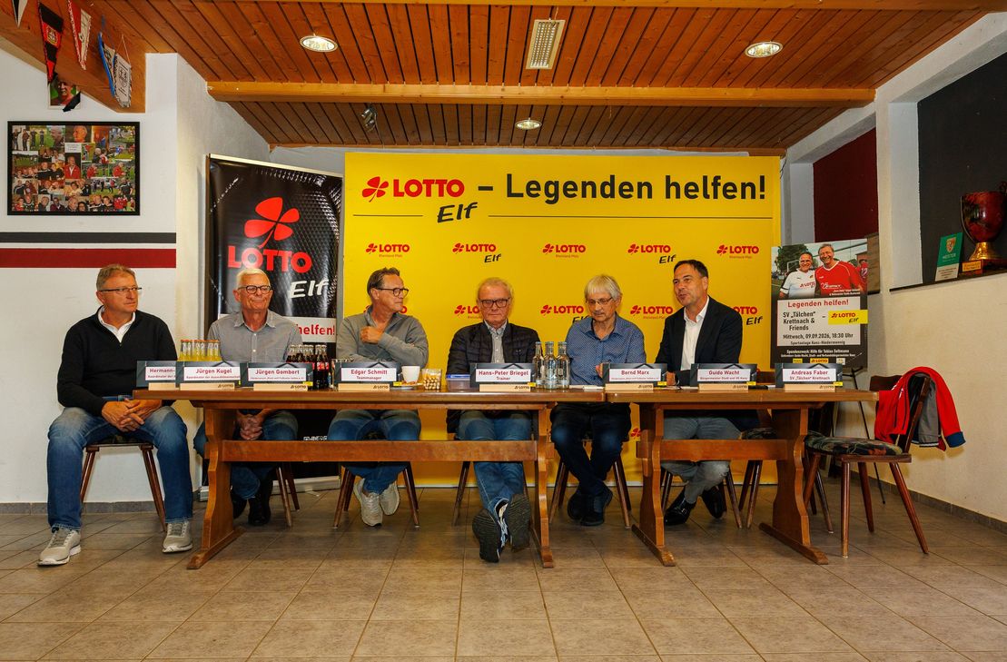 Die Verantwortlichen bei der Pressekonferenz zur kommenden Veranstaltung.