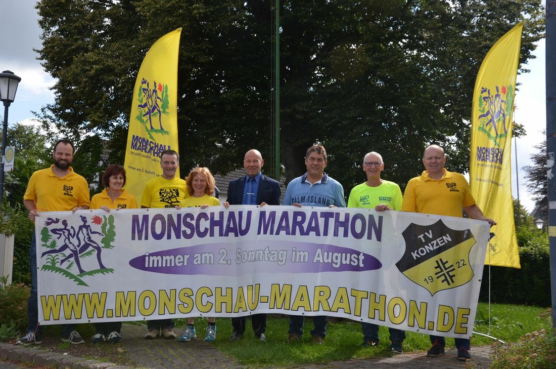 Organisatoren und Sponsoren freuen sich auf die 40. Auflage des »Monschau-Marathon«.