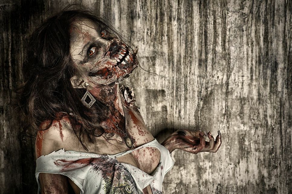 Der Zombie. Foto: Fotolia