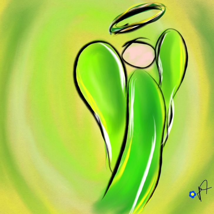 Auch der Engel Nr. 16 des Künstlers Horst Dauth ist in der Galerei Eifel Kunst zu bestaunen. Foto: Galerie Eifel Kunst