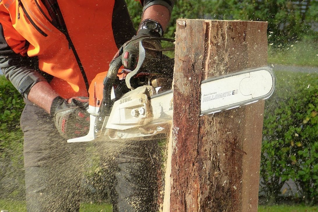 Die Holzpflegearbeiten müssen nun nachgeholt werden. (Symbolfoto)