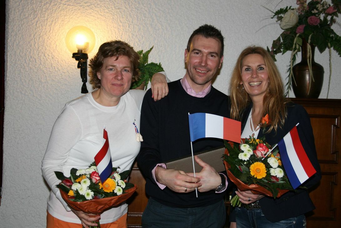 Angelique Vorstenbosch, Gilles Dellatre und Nathalie van der Roels (v.li.). Foto: FF