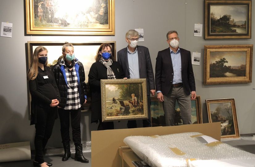 In einem Pressegespräch wurde vorab über die Ausstellung informiert.  Foto: Römerthermen  Zülpich