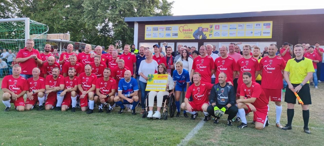 Noch immer kann Luisa Schneiders kaum fassen, dass das Lotto-Elf-Benefizspiel ein derartig phänomenales Spendenergebnis für sie erzielte.