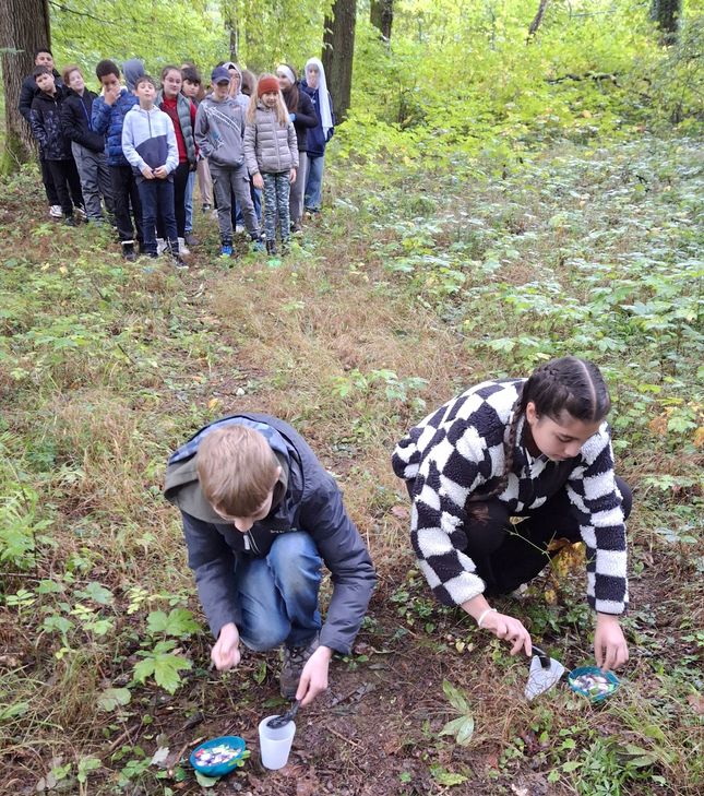 "Wir und der Wald". . .