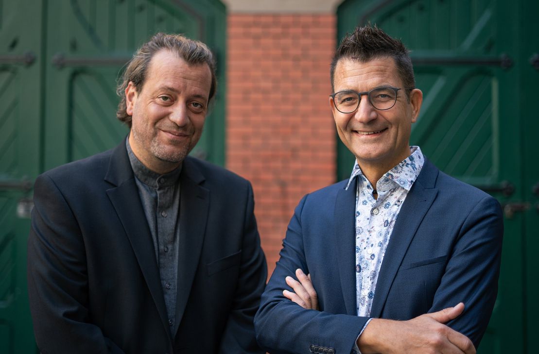 Das neue Führungsduo für das moselmusikfestival: Dr. David Maier (links) und Klaus Gasteiger.