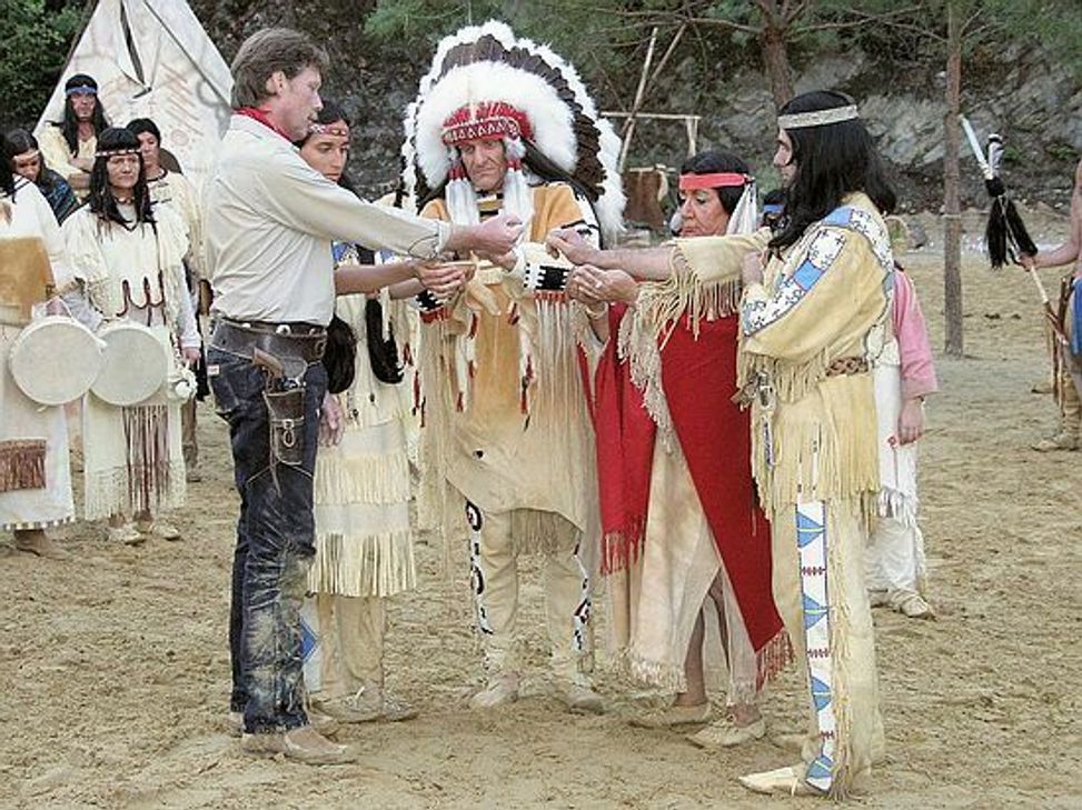 Vom 28. Juni bis 21. Juli zeigen die Karl May Freunde Pluwig in diesem Jahr das Stück "Winntou III". Foto: Karl Mary Freunde Pluwig