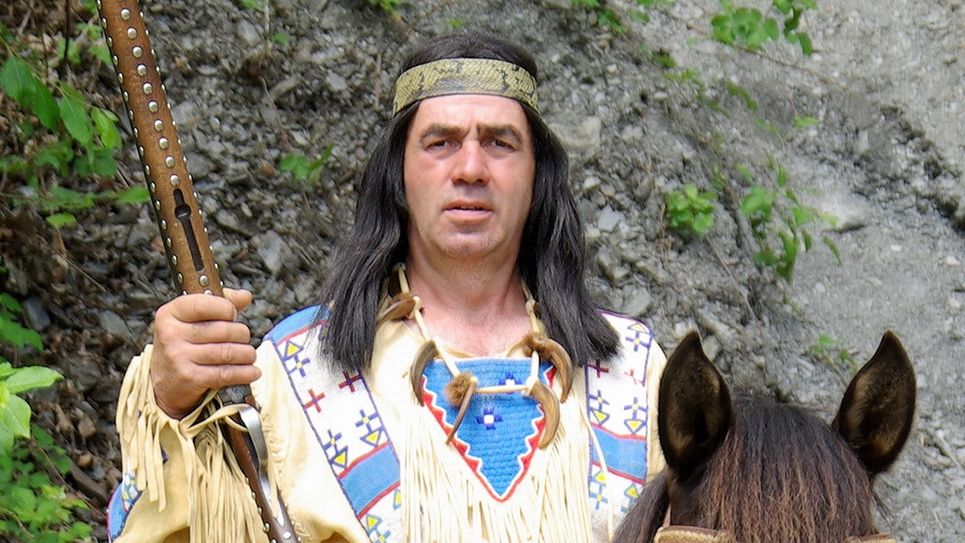 In diesem Jahr schlüpft Reinhold Schommer zum letzten Mal in die Rolle des Winnetou. Foto: Karl Mary Freunde Pluwig