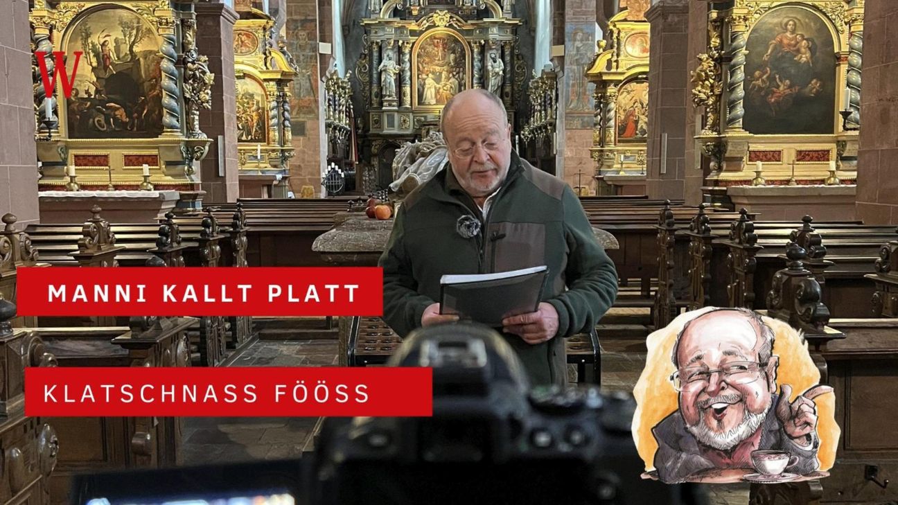 Manni kallt in der Steinfelder Basilika über den Nikolaus ...