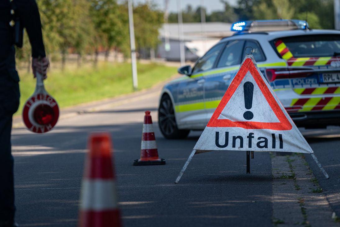 Vorsicht: Wildwechsel.