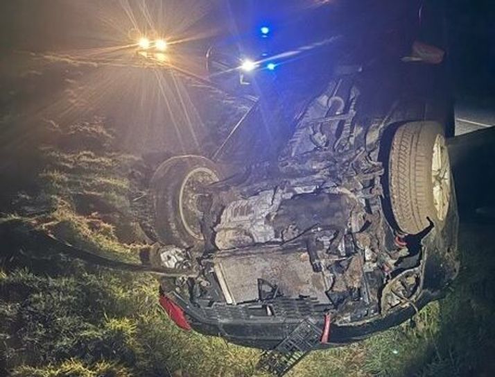 Eine »Alkoholfahrt« endete für einen Autofahrer im Graben.